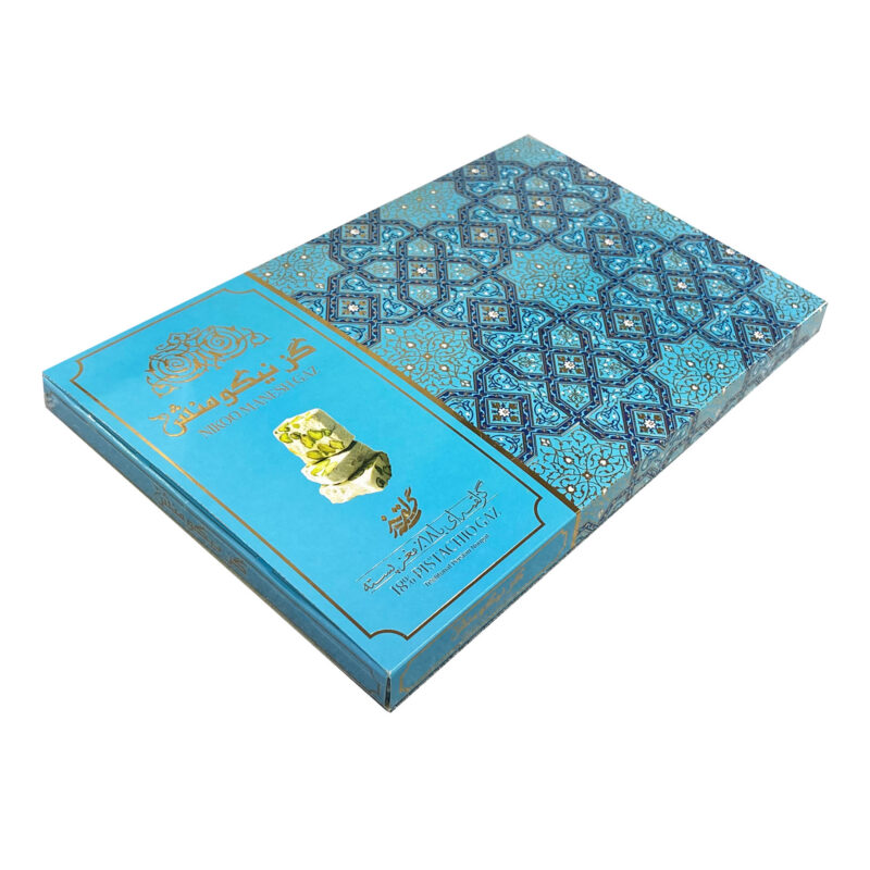 %18 Pistachio Luqma Gaz Zarin Box |